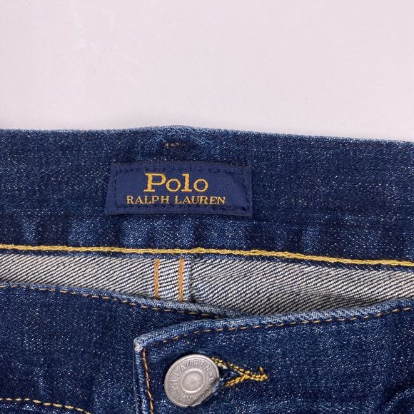 NEW Polo Ralph Lauren The Varick Slim Straight Jeans Mens 40 x 30 Stretch - Picture 8 of 15